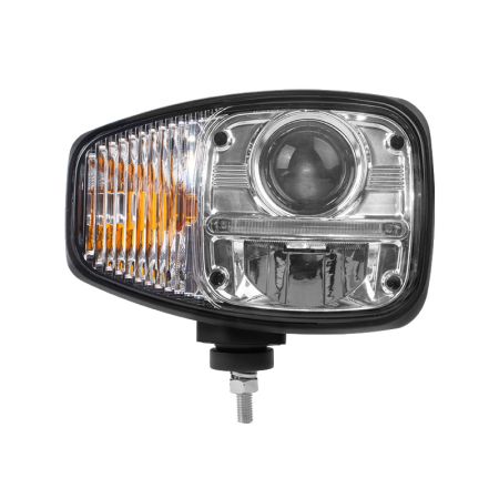 LED Headlamp With DI & DRL (Right Side - For Right Hand Drive, Left Hand Traffic - 12/24V