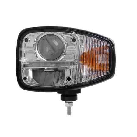 LED Headlamp With DI & DRL (Left Side - For Right Hand Drive, Left Hand Traffic) - 12/24V