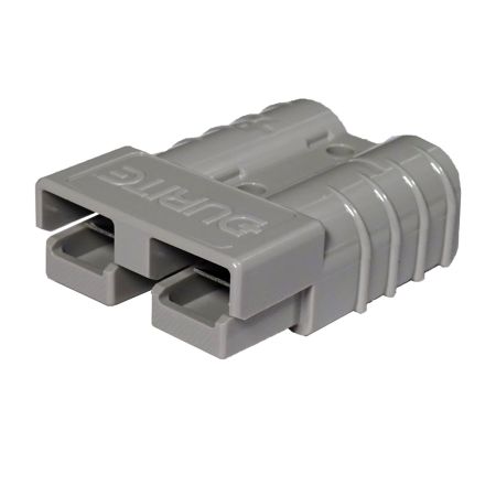 Grey Polycarbonate 2-Pole High Current Connector - 50A