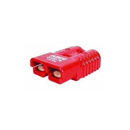 Red Polycarbonate 2-Pole High Current Connector - 350A