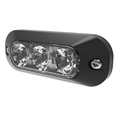 R65 R10 High Intensity 3 Amber LED Warning Light (21 flash patterns)