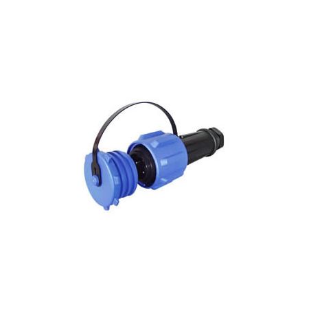 7 Pin Heavy Duty Waterproof Plastic Plug - 32A