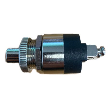 Stainless Steel Momentary On Push Switch - 10A at 12V