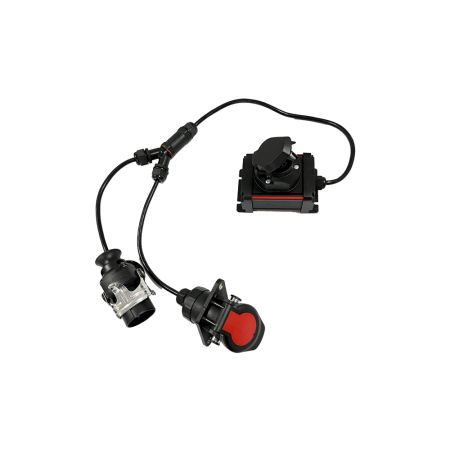 Socket Converter 13 Pin (12V) to Y Piece 15 Pin Sockets (24V)