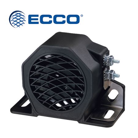 ECCO Tonal Back-up Alarm - 102dB(A), 12/48V