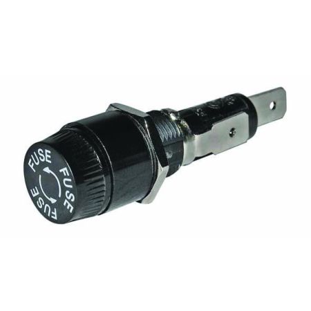 Panel-Mounted Fuseholder for 32mm Fuse up to 10A