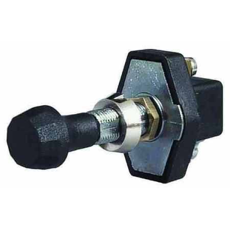 On/Off, Single-Pole Push/Pull Switch - 12.5A at 24V
