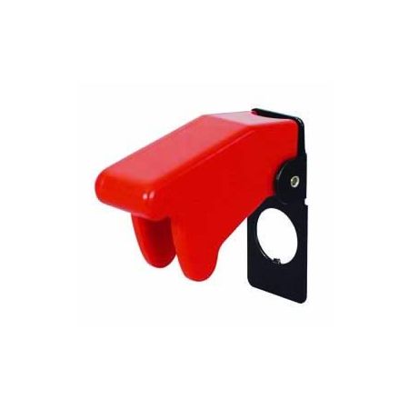 Red Plastic Switch Safety Guard