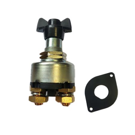 Battery Isolator with Rotating Knob - 100A 24V