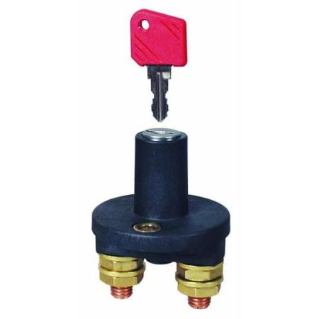 Battery Isolator with Removable Key in Off Position - 75A 24V