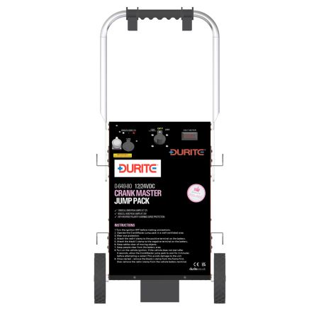 Heavy-Duty Crank Master Trolley Starter - 12/24V, 2000A