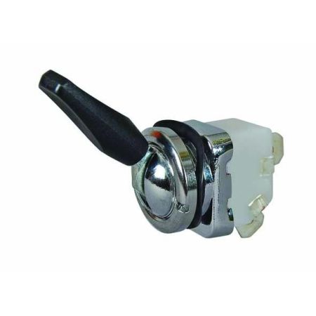 Momentary On Toggle Switch with Plastic Paddle Lever - 5A at 12V