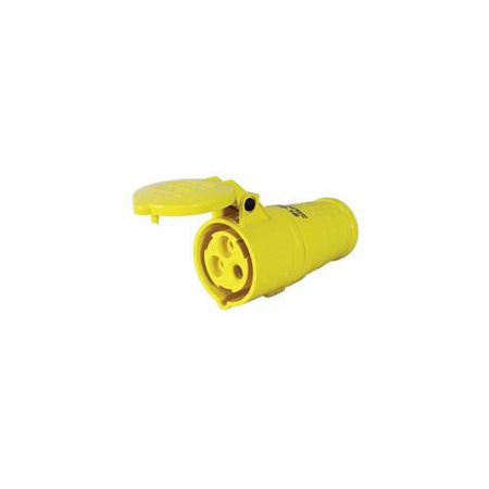 16A 110V Yellow Trailing Socket