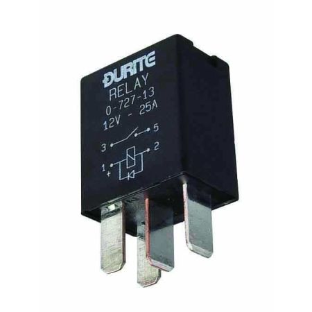 12V Micro Make/Break Relay Sealed with Diode - 25A