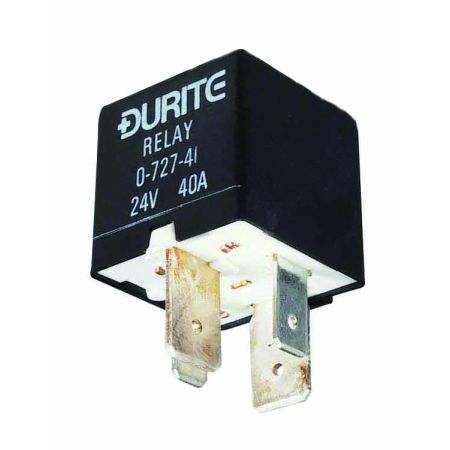 24V Mini Heavy Duty Make/Break Relay - Sealed with Resistor - 40A