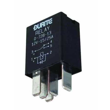 12V Micro Change Over Relay with Diode - 15/25A