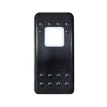 White Lens for Single-Illuminated Rocker Switch