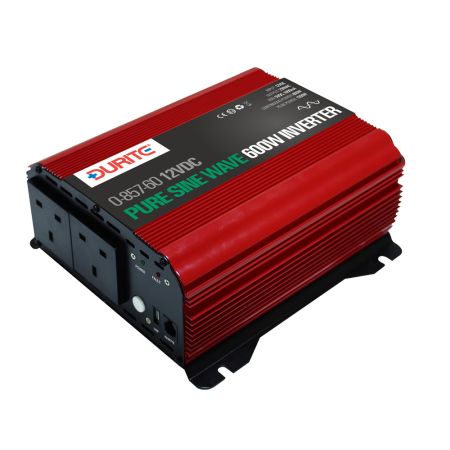 600W 12V DC to 230V AC Compact Sine Wave Voltage Inverter