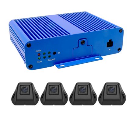 360° 2D & 3D Bird’s-Eye View 1080p FHD Camera System |Without Monitor 