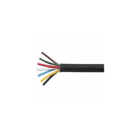 7 Core PVC Trailer Cable - 6 x 1mm² and 1 x 2mm² x 10m
