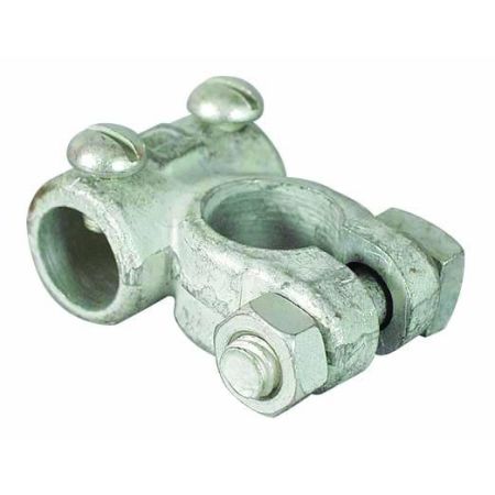 Positive Heavy Duty Solderless Battery Terminals - drilled 14.3mm for extra large cable