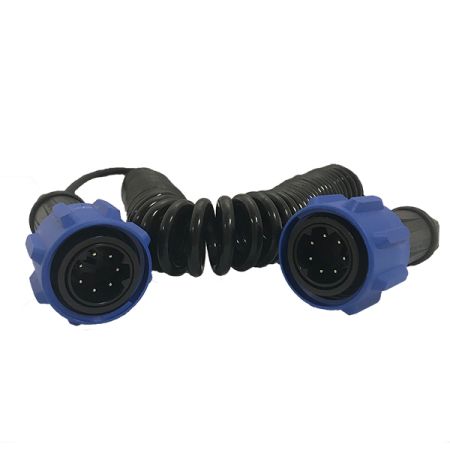 Retractable Heavy Duty Cable for CCTV - 3.5m