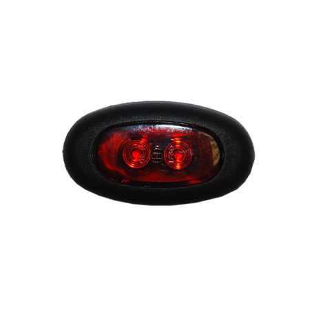 Red LED Lamp Marker With Supearseal Connector - 12/24V
