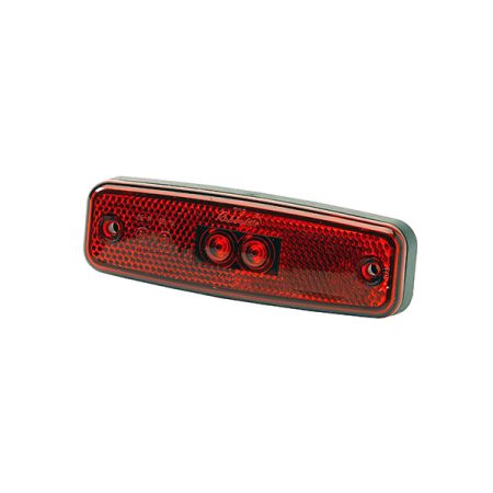 Red 12/24 LED Marker Lamp, Flying leads