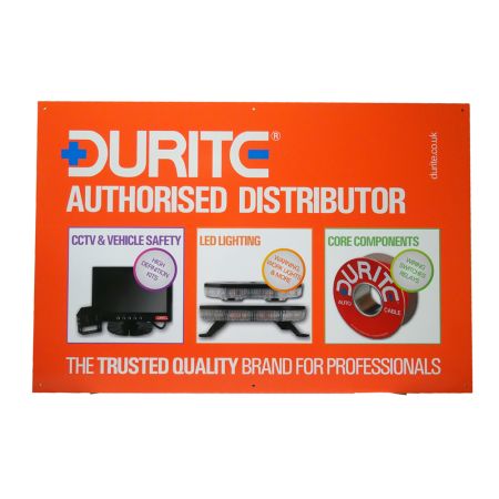 Durite Metal Wall Sign