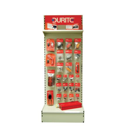 Durite Tall Metal Merchandising Stand