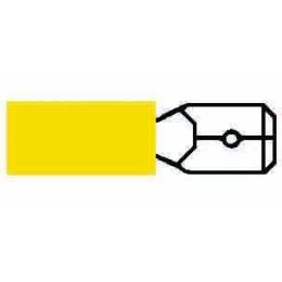 Yellow Pre-Insulated Blade Terminals - 6.30mm Yellow Pre-Insulated Blade Terminals - 6.30mm