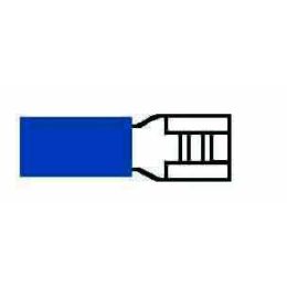 Blue Pre-Insulated Push-On Terminals - 4.80mm Blue Pre-Insulated Push-On Terminals - 4.80mm