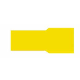 Yellow Pre-Insulated Push-On Terminals - 6.30mm Yellow Pre-Insulated Push-On Terminals - 6.30mm