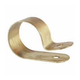 Brass P Cable Clips for 25mm diameter cable