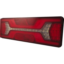 7 Function LED Rear Trailer Lamp With Triangle Reflector &ndash; 12/24V
