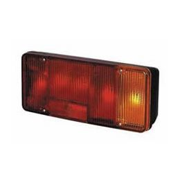 4 Function Rear Combination Lamp - Stop/tail/direction indicator and reflex reflector - right hand