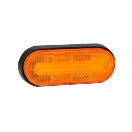 ADR Amber Side LED Marker Lamp - 12/24V
