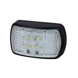 Clear LED Front Marker Lamp with Superseal Plug - 12/24V Clear LED Front Marker Lamp with Superseal Plug - 12/24V