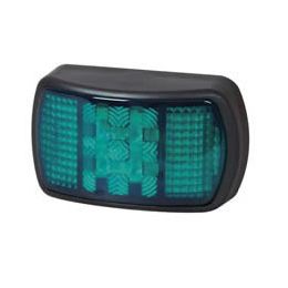Green LED ABS Marker Lamp with Superseal Plug - 12/24V Green LED ABS Marker Lamp with Superseal Plug - 12/24V