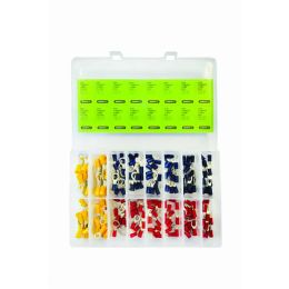 Assorted Pre-insulated Ring & Fork Terminals Assorted Pre-insulated Ring & Fork Terminals