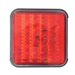LED Red Stop And Tail Lamp - 10-30VDC