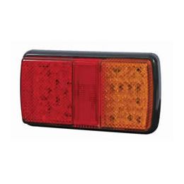 4 Function LED Rear Combination Lamp - Stop/Tail/Direction Indicator/Reflex Reflector - 12/24V 4 Function LED Rear Combination Lamp - Stop/Tail/Direction Indicator/Reflex Reflector - 12/24V