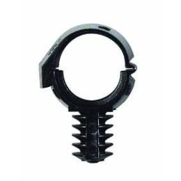 Black Nylon Clamping Chassis Clips - 13NW