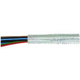 Heat-Reflecting Aluminium/Fibreglass Convoluted Sleeving - 12.7mm x 1.5m Heat-Reflecting Aluminium/Fibreglass Convoluted Sleeving - 12.7mm x 1.5m