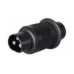 3 Pin Plastic Non-Reversable Plug - 12V