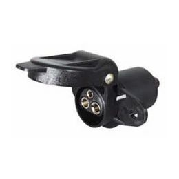 3 Pin Plastic Non-Reversable Socket - 12V