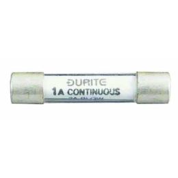 32mm Flat-Ended Glass Fuse - 5A Continuous 10A Blow
