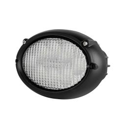 8 x 3W Oval Work Lamp With Oval Bezel & DT Connector, IP68