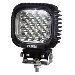 16 x 3W CREE LED Work Lamp - Black, 10-30V 3800lm, IP67