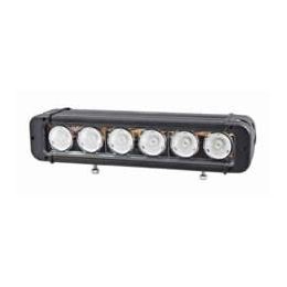 6 x 10W CREE LED Flood Light Bar with Lead and Sealed Connector - 12/24V